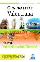 Grupo D Administracion General Generalitat