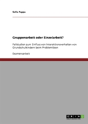 Gruppenarbeit Oder Einzelarbeit? - Preview