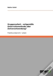 Capa do artigo Gruppenarbeit - Zeitgemae Unterrichtsmethode Oder Zeitverschwendung?