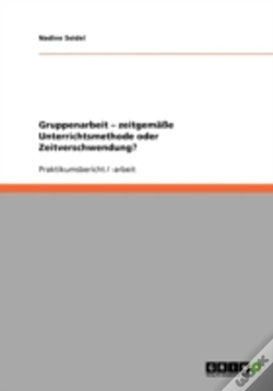 Capa do artigo Gruppenarbeit - Zeitgemae Unterrichtsmethode Oder Zeitverschwendung?