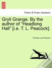 Capa do artigo Gryll Grange. By The Author Of  Headlong