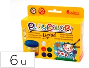 Capa do artigo Guache liquido playcolor liquid basic 40 ml caixa de 6 unidades cores sortidas