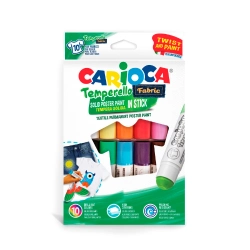 Capa do artigo Guache Solido Carioca P/Tecido Stick 10 Cores 42324