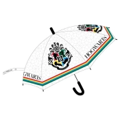Capa do artigo Guarda-Chuva Hogwarts Harry Potter Transparente 48cm