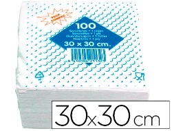 Capa do artigo Guardanapos de algodao 30x30 cm pack de 100 unidades