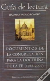 Capa do artigo Guía Lectura Y Sumario De Los Documentos De La Congregación Para La Doctrina De La Fe (1966-2007)