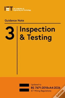 Capa do artigo Guidance Note 3: Inspection & Testing