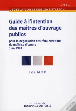 Capa do artigo Guide A L'Intention Des Maitres D'Ouvrage Publics Pour La Negociation Des Remunerations De Maitrise