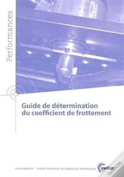 Capa do artigo Guide De Détermination Du Coefficient De Frottement (Performances, 9q78)