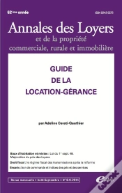 Capa do artigo Guide De La Location Gérance