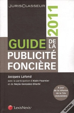 Capa do artigo Guide De La Publicité Foncière 2011