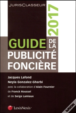 Capa do artigo Guide De La Publicite Fonciere 2017