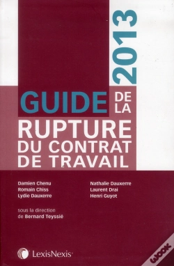 Capa do artigo Guide De La Rupture Du Contrat De Travail 2013