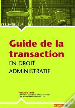 Capa do artigo Guide De La Transaction En Droit Administratif