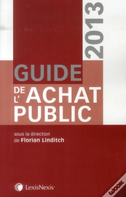 Capa do artigo Guide De L'Achat Public 2013