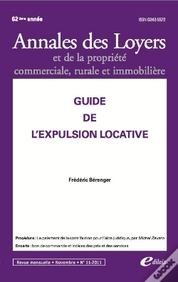 Capa do artigo Guide De L'Expulsion Locative