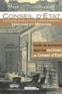 Guide De Recherche Dans Les Archives Du Conseil D'Etat - Preview