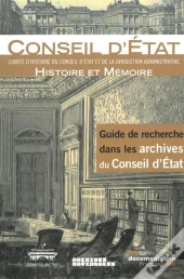 Guide De Recherche Dans Les Archives Du Conseil D'Etat