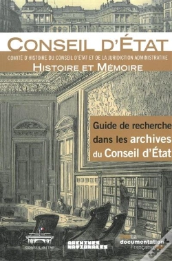 Capa do artigo Guide De Recherche Dans Les Archives Du Conseil D'Etat