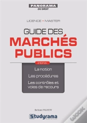 Capa do artigo Guide Des Marchés Publics ; Licence, Master (2e Édition)