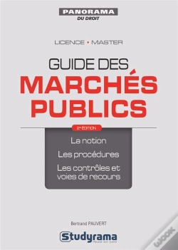 Capa do artigo Guide Des Marchés Publics ; Licence, Master (2e Édition)