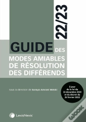 Guide Des Modes Amiables De Règlements Des Différends (Édition 2022/2023)