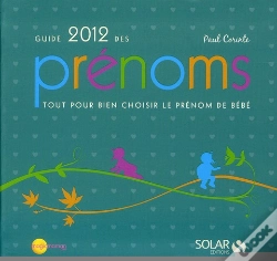 Capa do artigo Guide Des Prenoms 2012