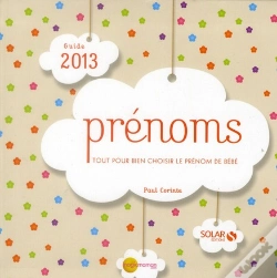 Capa do artigo Guide Des Prenoms 2013