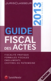 Capa do artigo Guide Fiscal Des Actes 1 - 2013