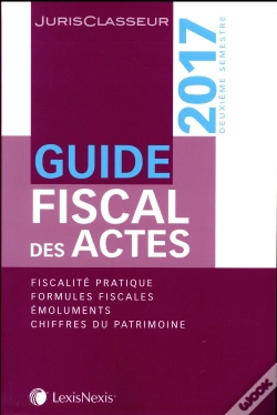 Capa do artigo Guide Fiscal Des Actes 2e Semestre  2017