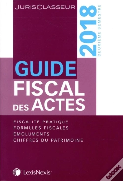 Capa do artigo Guide Fiscal Des Actes (Édition 2018)