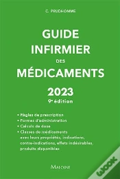 Capa do artigo Guide Infirmier Des Médicaments (Édition 2023)