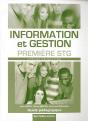 Guide Information Et Gestion 1re Stg ; Spécialite Gestion - Preview