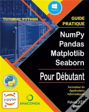 Capa do artigo Guide Numpy Pandas Matplotlib Seaborn - Avec Python 3.9 - Illustrations, Couleur