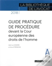 Guide Pratique De Procédure Devant La Cour Européenne Des Droits De L'Homme (Édition 2018)