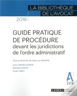 Capa do artigo Guide Pratique De Procédure Devant Les Juridictions De L'Ordre Administratif