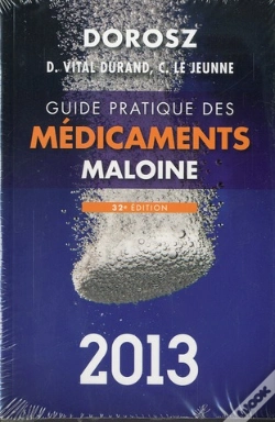 Capa do artigo Guide Pratique Maloine Des Medicaments, 32e Edition 2013