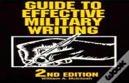 Guide To Effective Military Writing