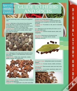 Capa do artigo Guide To Herbs And Spices (Speedy Study Guides)