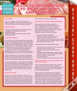 Capa do artigo Guide To Preparation To Meat, Poultry And Seafood (Speedy Study Guides)