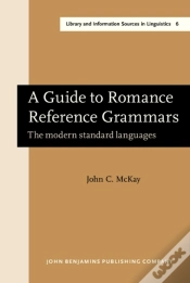Capa do artigo Guide To Romance Reference Grammars
