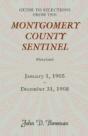 Guide To Selections From The Montgomery County Sentinel, Maryland, January 1, 1905 - December 31, 1908 - Preview