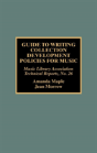 Guide To Writing Collection Development Policies For Music - Preview