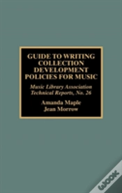 Capa do artigo Guide To Writing Collection Development Policies For Music