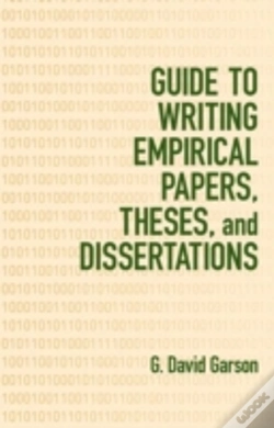 Capa do artigo Guide To Writing Empirical Papers, Theses, And Dissertations