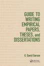 Guide To Writing Empirical Papers, Theses, And Dissertations - Preview