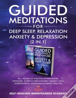 Capa do artigo Guided Meditations For Deep Sleep, Relaxation, Anxiety &Amp; Depression (2 In 1)