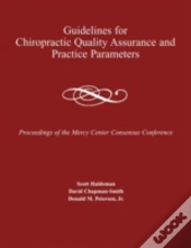 Capa do artigo Guidelines For Chiropractic Quality Assurance And Practice Parameters