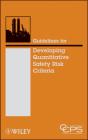 Guidelines For Developing Quantitative Safety Risk Criteria - Preview