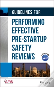 Capa do artigo Guidelines For Performing Effective Pre-Startup Safety Reviews